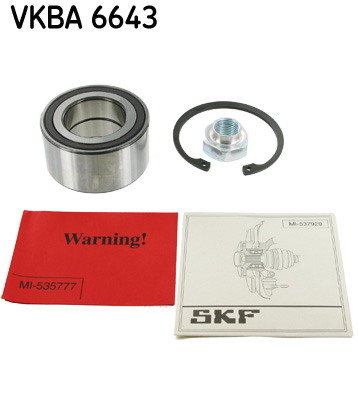 Kit cuscinetto ruota - VKBA 6643 SKF